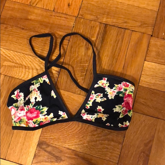 NWOT Intimately Free People floral bralette - Picture 3 of 5